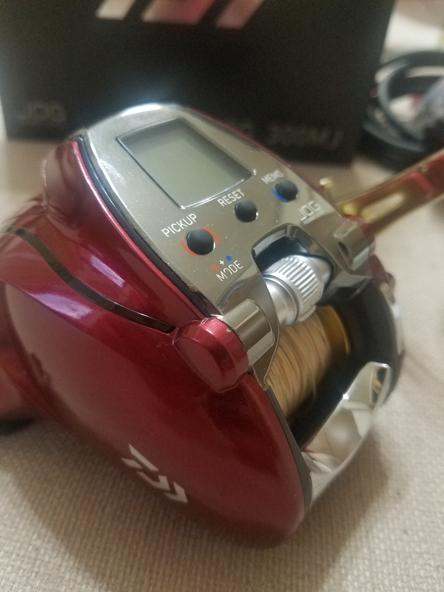 1円~DAIWA ☆SEABORG シーボー 300MT メガツイン 泳がせ 剛樹 リチウムバッテリー チェルマーレ ライト1000 150 500 アリゲーター100