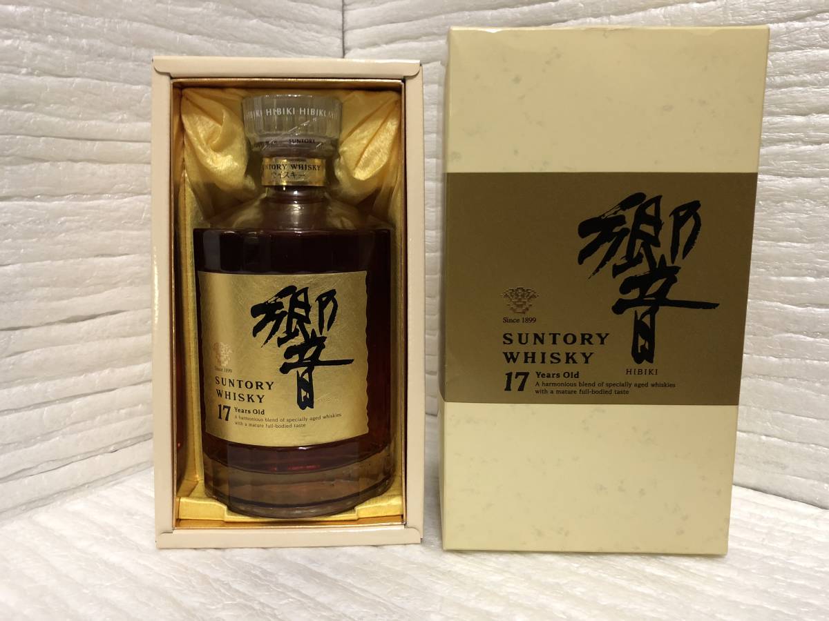 【税込☆未開封☆旧ボトル・サントリー響17年ゴールドラベル】VERY FEW!17YEARS OLD GOLD LABEL BOTTLE SUNTORY WHISKY HIBIKI 響17年