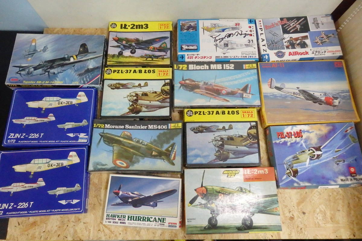 Heller/AIRFIX/Revell/ハセガワ等 1/72等 飛行機 戦闘機 プラモデル まとめて ジャンク/現状渡し/