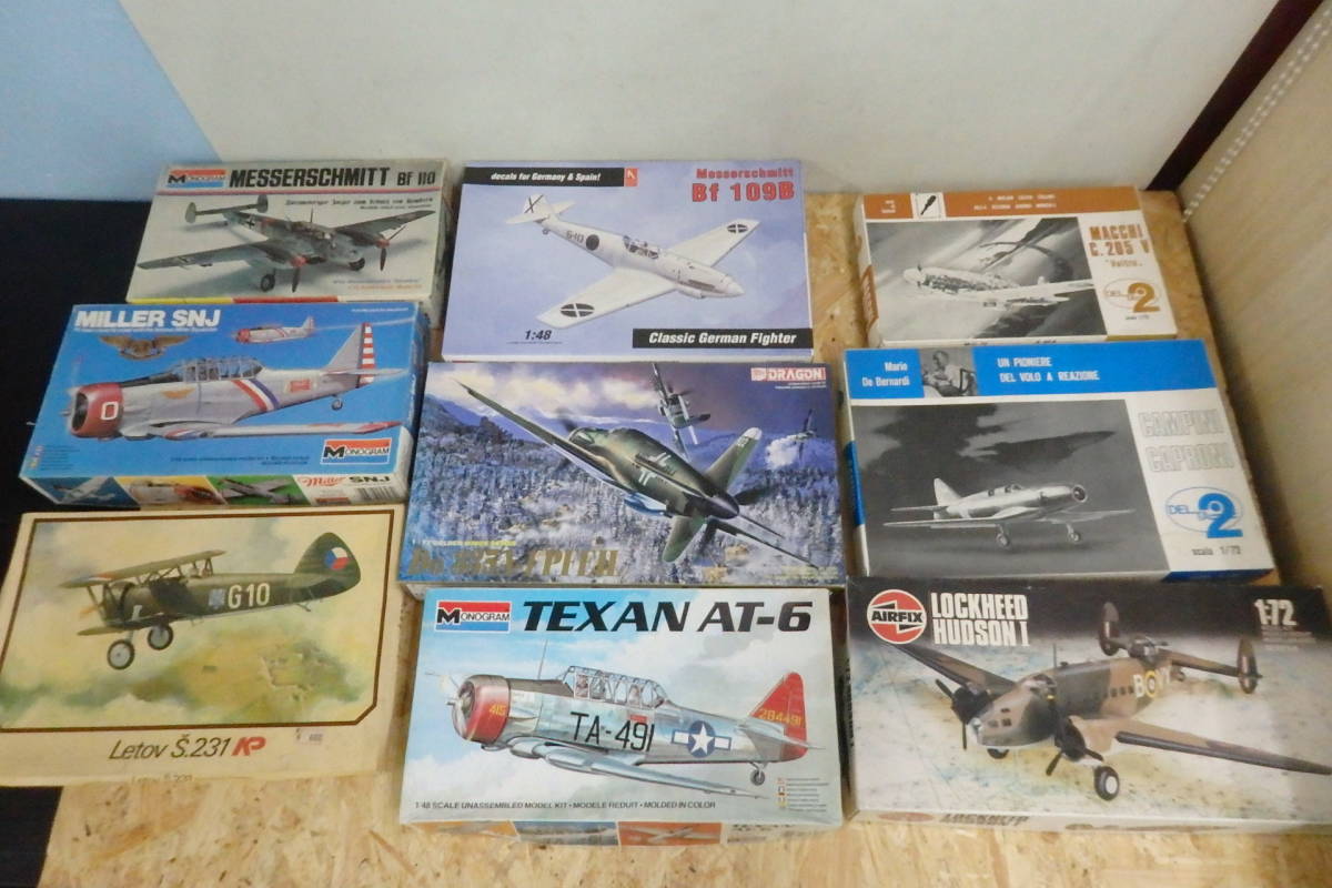 Heller/AIRFIX/Revell/ハセガワ等 1/72等 飛行機 戦闘機 プラモデル まとめて ジャンク/現状渡し/