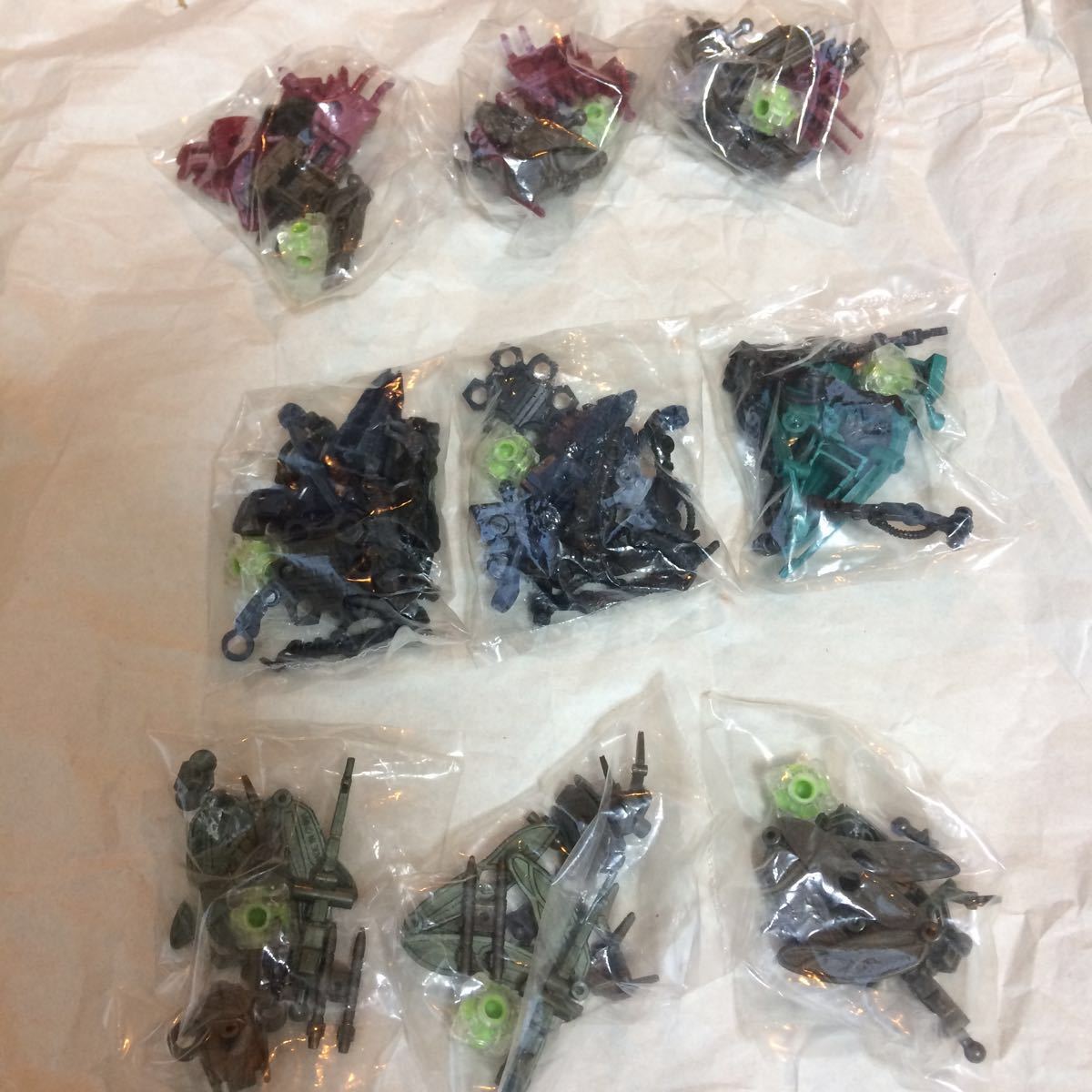 TOMY ゾイド バラッツ ワンブロックス コマンドゾイド 開封済