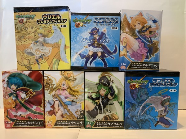 【未開封】モンスト フィギュア 7体セット【ウリエル ガブリエル 赤ずきんノンノなど】
