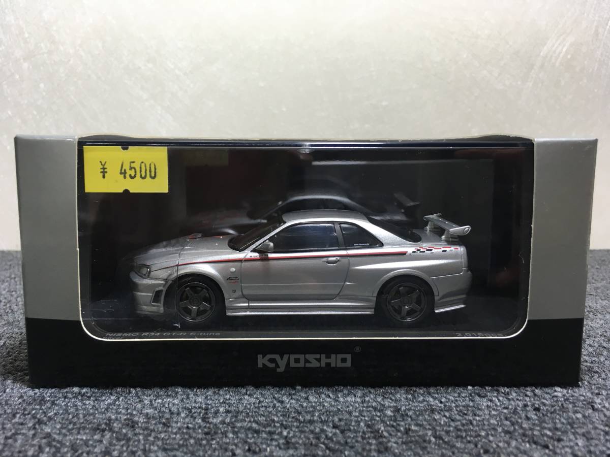 ☆☆京商 1/43 ニッサン スカイライン ニスモ R34 GT-R S-tune 限定2016台!未開封・NISMO R34 GT-R 旧車