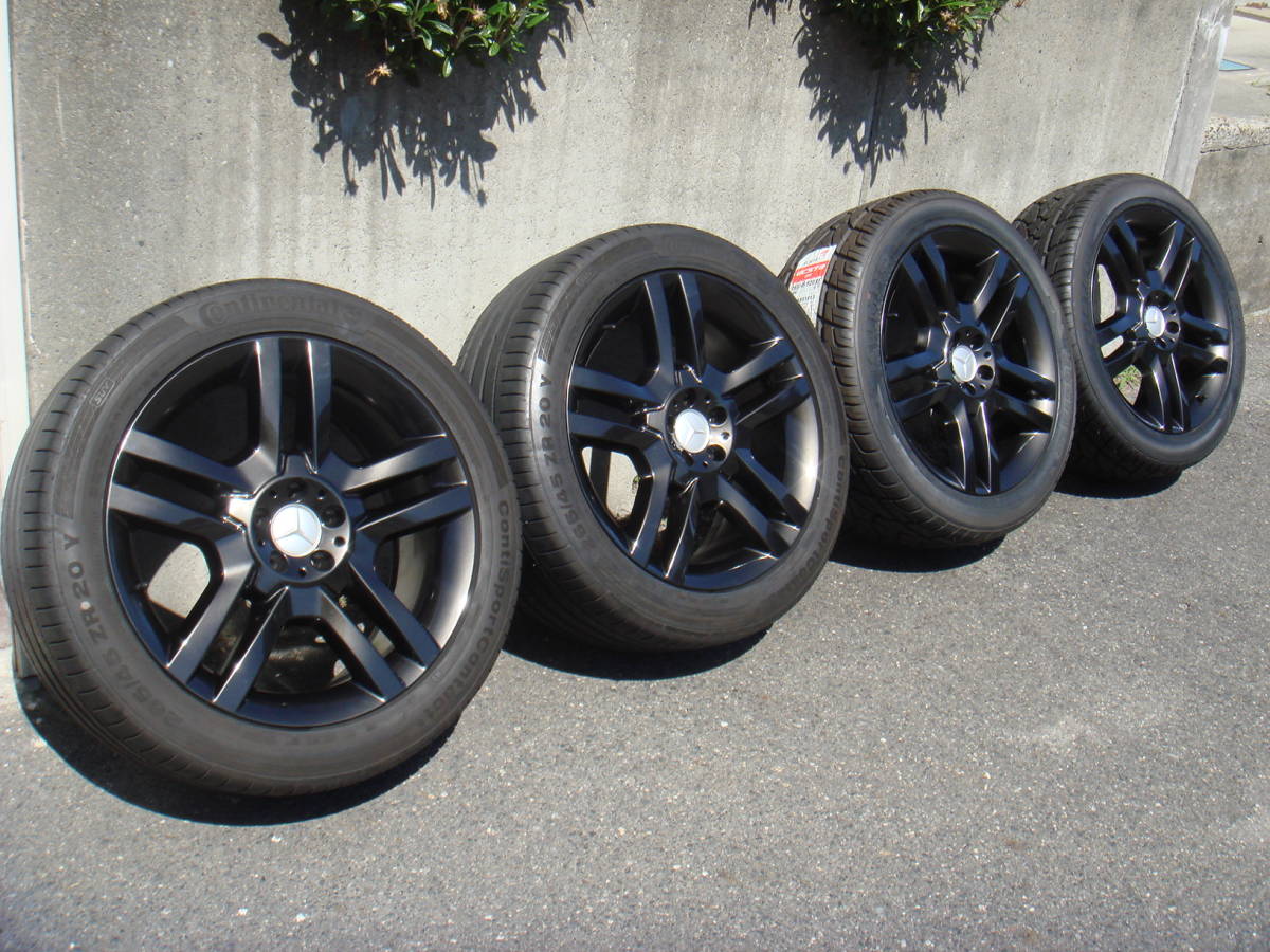 リメイク済み 極上美品 ベンツML W166 純正ホイール PCD 112 265/45-20 Mクラス Gクラス