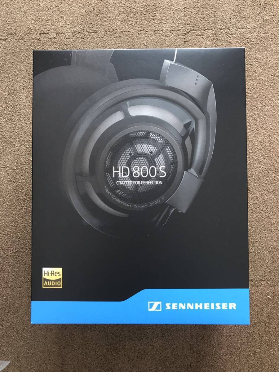 1円~ 並行輸入 開封未使用品 ゼンハイザー SENNHEISER ヘッドホン HD800S 保証2年間無償