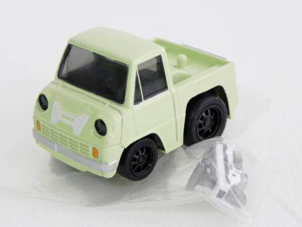 ちびっこチョロQ ホンダ T360 DOHC ライトグリーン + モトコンポ (ホワイト)