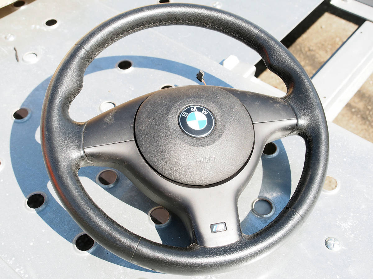 ★★BMWE46 Mスポーツ用純正ステアリング 中古品★★